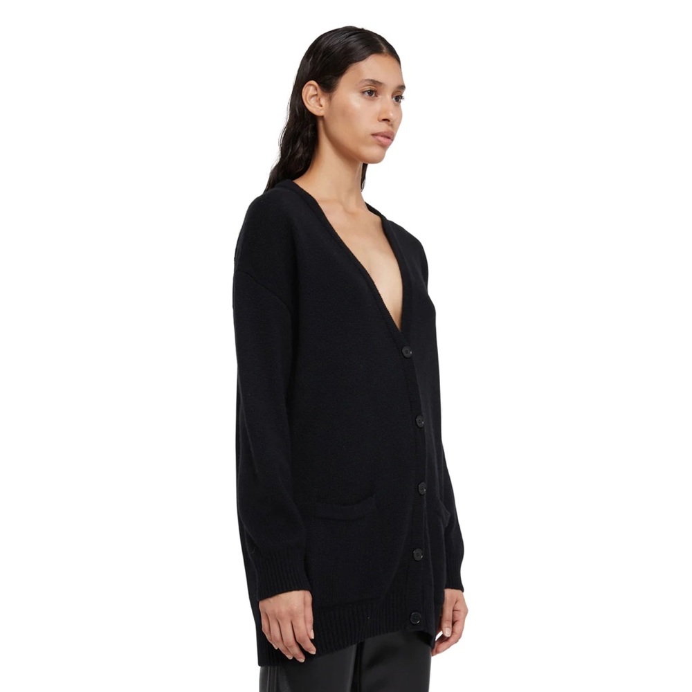 Banana Republic Oversized Cardigan in Black Size Medium